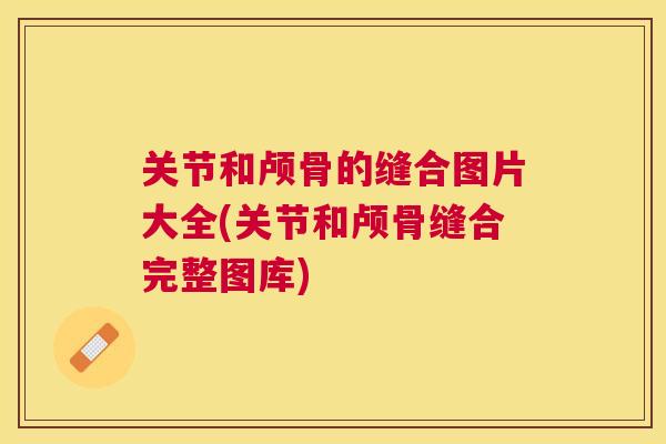 关节和颅骨的缝合图片大全(关节和颅骨缝合完整图库)