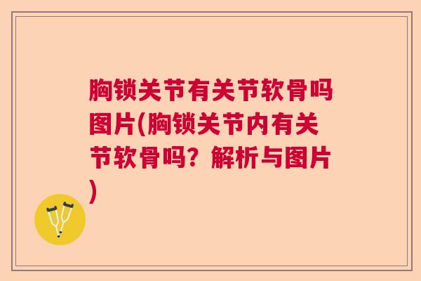 胸锁关节有关节软骨吗图片(胸锁关节内有关节软骨吗?解析与图片) 胸锁关节有关节软骨吗图片(胸锁关节内有关节软骨吗?解析与图片)